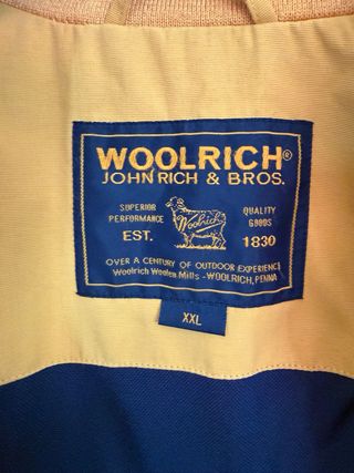 Giubbotto Woolrich Senape