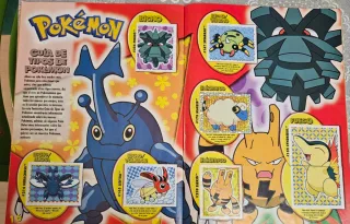 Álbum Pokémon 2001 Merlin Collections