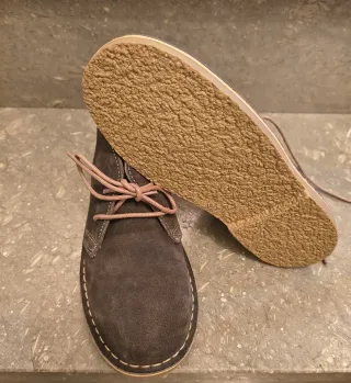 Botas Piel, marrón,Talla 33 NUEVO