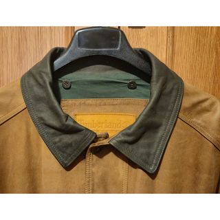 Chaqueta de cuero Timberland Weathergear Marrón