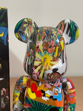 Figura Bearbrick Mickey Mouse 400% 28 cm. pvc