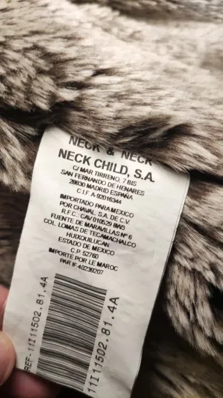 Chaqueta felpa pelo Neck & Neck