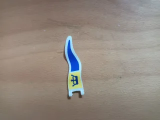 Playmobil Bandera Azul y Amarilla