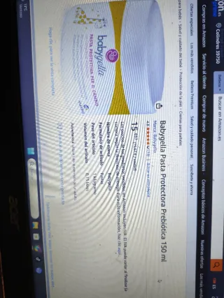 3 x Babygella Pasta Protectora Cambio Bebé