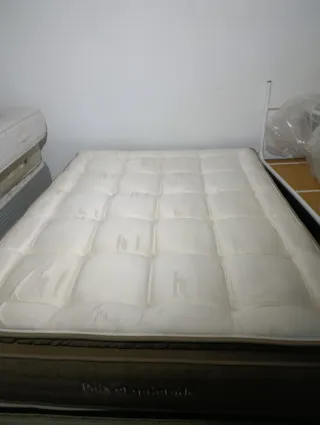 Colchón y Base Tapizada 160x200