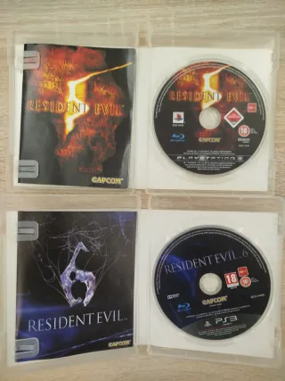 Resident Evil 5 y 6 PS3