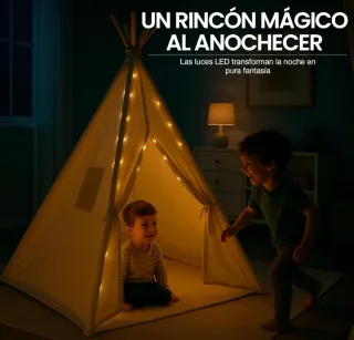 Tienda de campaña infantil tipo tipi