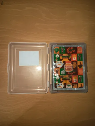 Juego Cartas Burger King Didáctico Completo Nuevo