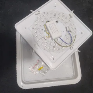 Plafoniera quadrata design moderno Plafoniera