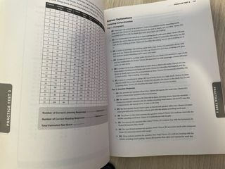 Libro TOEIC para preparar exámenes