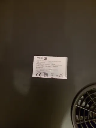 Placa Inducción Fagor Lexie 2000W