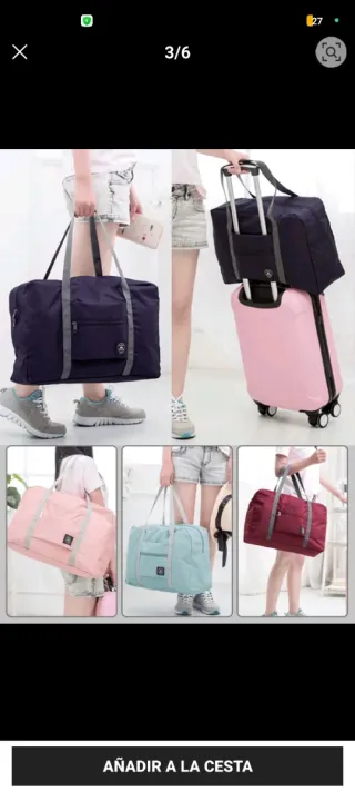 Bolsos de viaje plegables