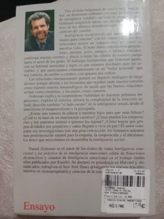 Inteligencia social: La nueva ciencia de las re...