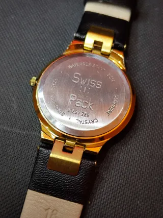 Tissot Stylist Chapado Oro 18k Cristal Zafiro 34mm