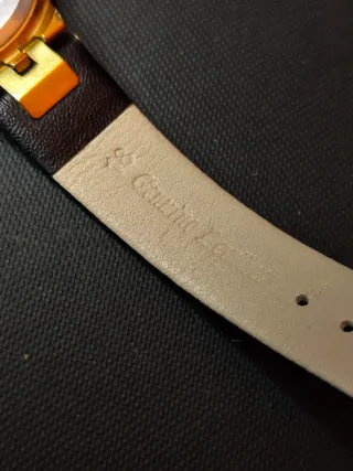 Tissot Stylist Chapado Oro 18k Cristal Zafiro 34mm