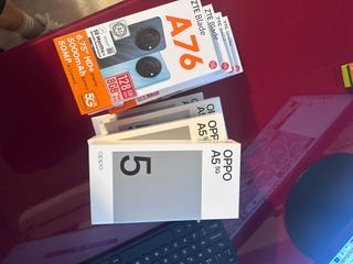 OPPO A5 5G Y ZTE BLADE A76 (4 UNIDADES DE CADA)