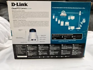 4 Cámaras de seguridad motorizadas Wifi D-LINK PTZ