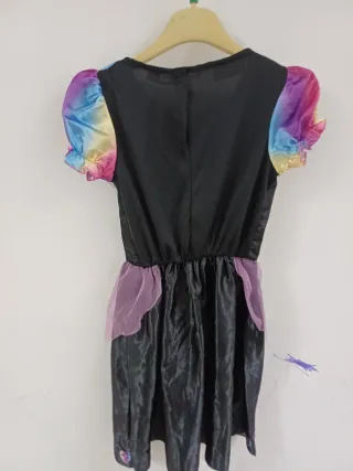 Vestito bambina arcobaleno taglia 4-7 anni