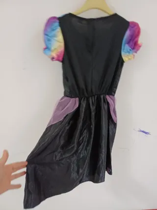 Vestito bambina arcobaleno taglia 4-7 anni