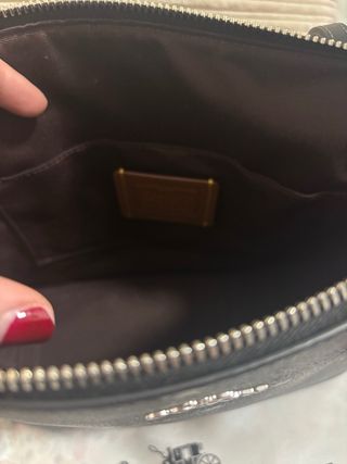 Bolso Coach Negro Estrellas