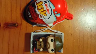 Funko Pop Hopper Kinder Joy Stranger Things cambio