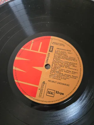 Vinilo Helmut Zacharias Swinging Hits LP