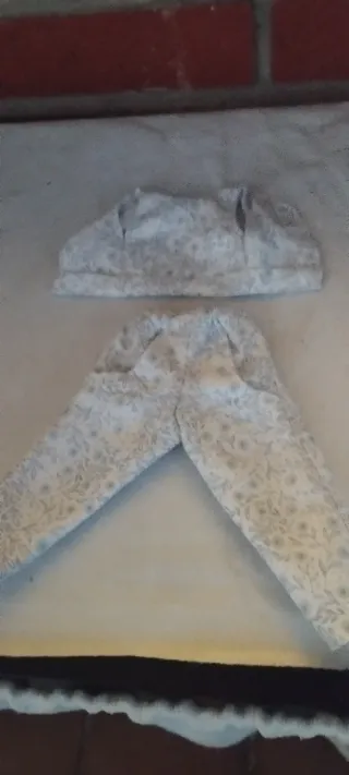 Ropa Nancy: Conjunto Top y Pantalón Rojo