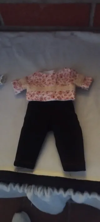 Ropa Nancy: Conjunto Top y Pantalón Rojo