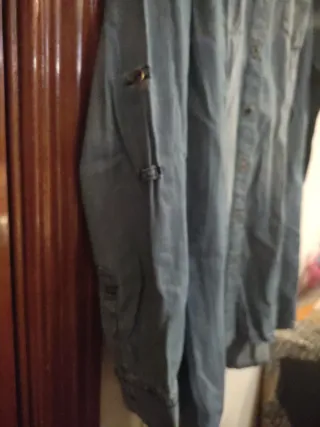 Vestido camisero vaquero talla M
