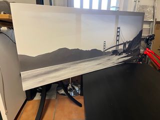 Cuadro Puente Golden Gate Blanco y Negro