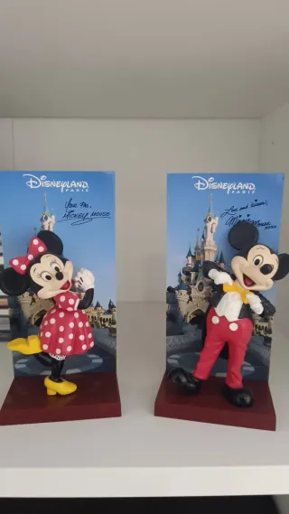 Figuras Mickey y Minnie Disneyland Paris