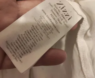 Vestido Túnica Brocado Blanco oversize