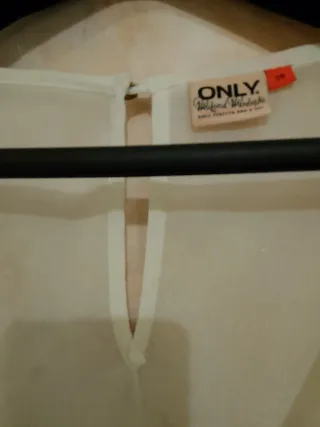 Canottiera Only donna bianca taglia unica