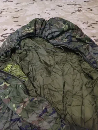 Saco Dormir Militar Ejército Camuflaje Compacto
