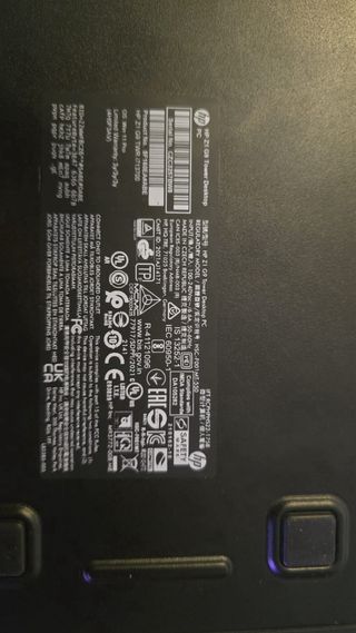 HP Z1 G9 PC Intel vPRO-13700-NVIDIA RTX 3060