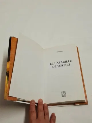 Libro El Lazarillo de Tornes 'Anónimo" Edito/Alba