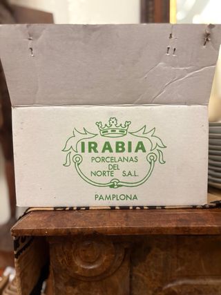 Vajilla Porcelana Conmemorativa Exploradores