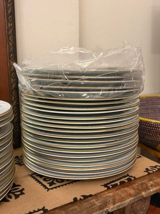 Vajilla Porcelana Conmemorativa Exploradores