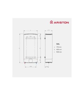 Termo eléctrico 50L
