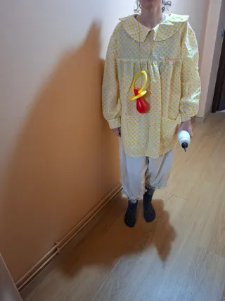 Disfraz Bebé Puntos Amarillos