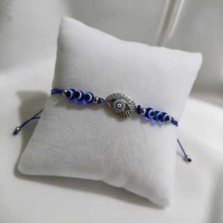 Pulsera Ojo Azul Ajustable