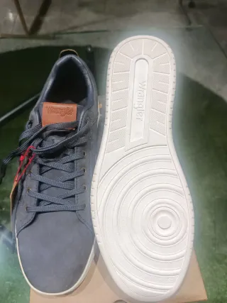 Zapatillas deportivas Wrangler de nobuk azul