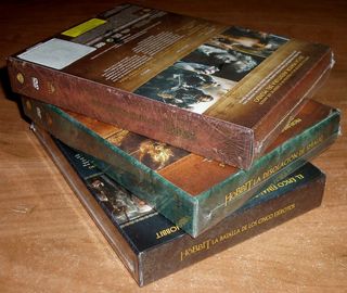 EL HOBBIT LA TRILOGIA EDICION EXTENDIDA 15 DVD