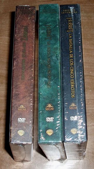 EL HOBBIT LA TRILOGIA EDICION EXTENDIDA 15 DVD