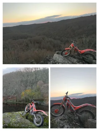 Moto Trial Gas Gas 270 Naranja/Roja