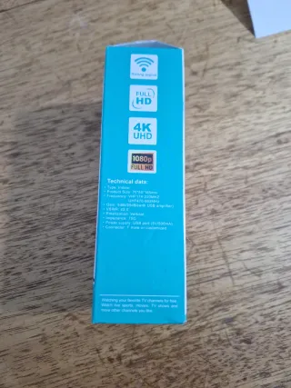 Antena TV Digital HDTV Fácil Conexión