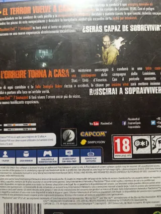 Resident Evil VII Biohazard PS4