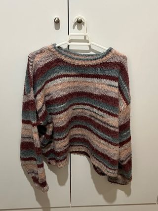 Jersey Pull&Bear rayas multicolor