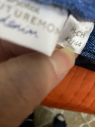 Pantalón premamá vaquero azul