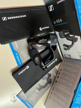 x2 MICRÓFONOS BATERIA TIPO 7